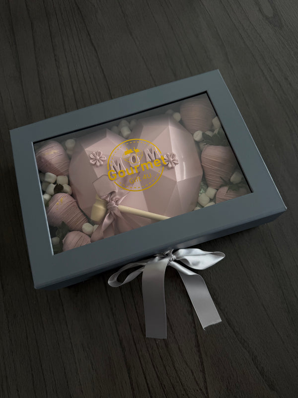 Mom’s Luxe Chocolate Heart Box